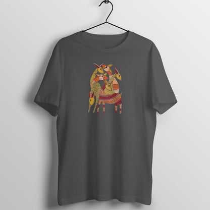Trending  Madhubani D9: Deers: Unisex T-shirt