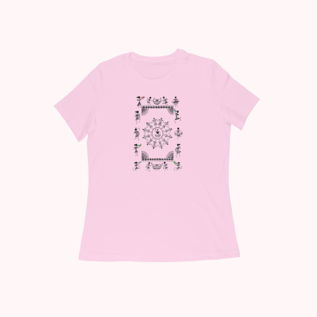 Trending Warli Art D10: Concert: Women T-shirt