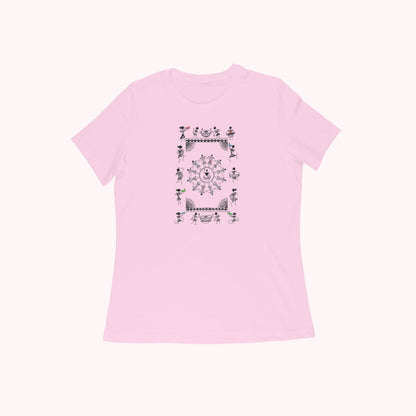Trending Warli Art D10: Concert: Women T-shirt