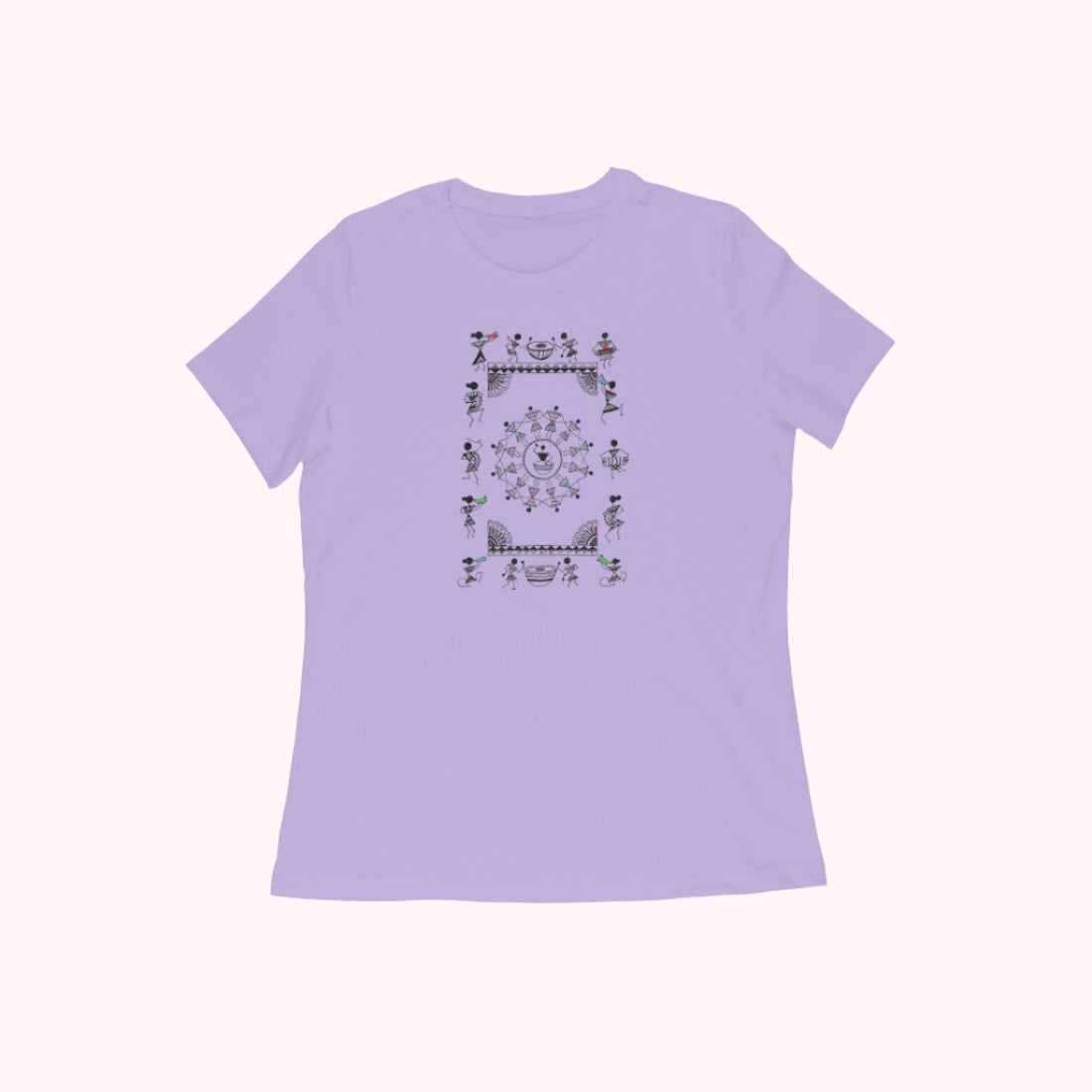 Trending Warli Art D10: Concert: Women T-shirt