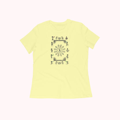 Trending Warli Art D10: Concert: Women T-shirt