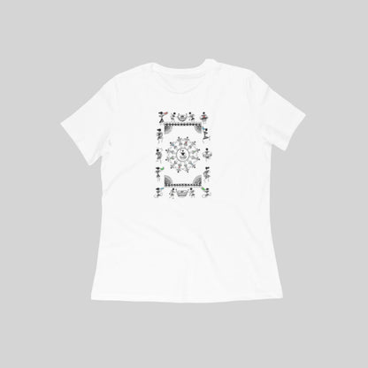 Trending Warli Art D10: Concert: Women T-shirt