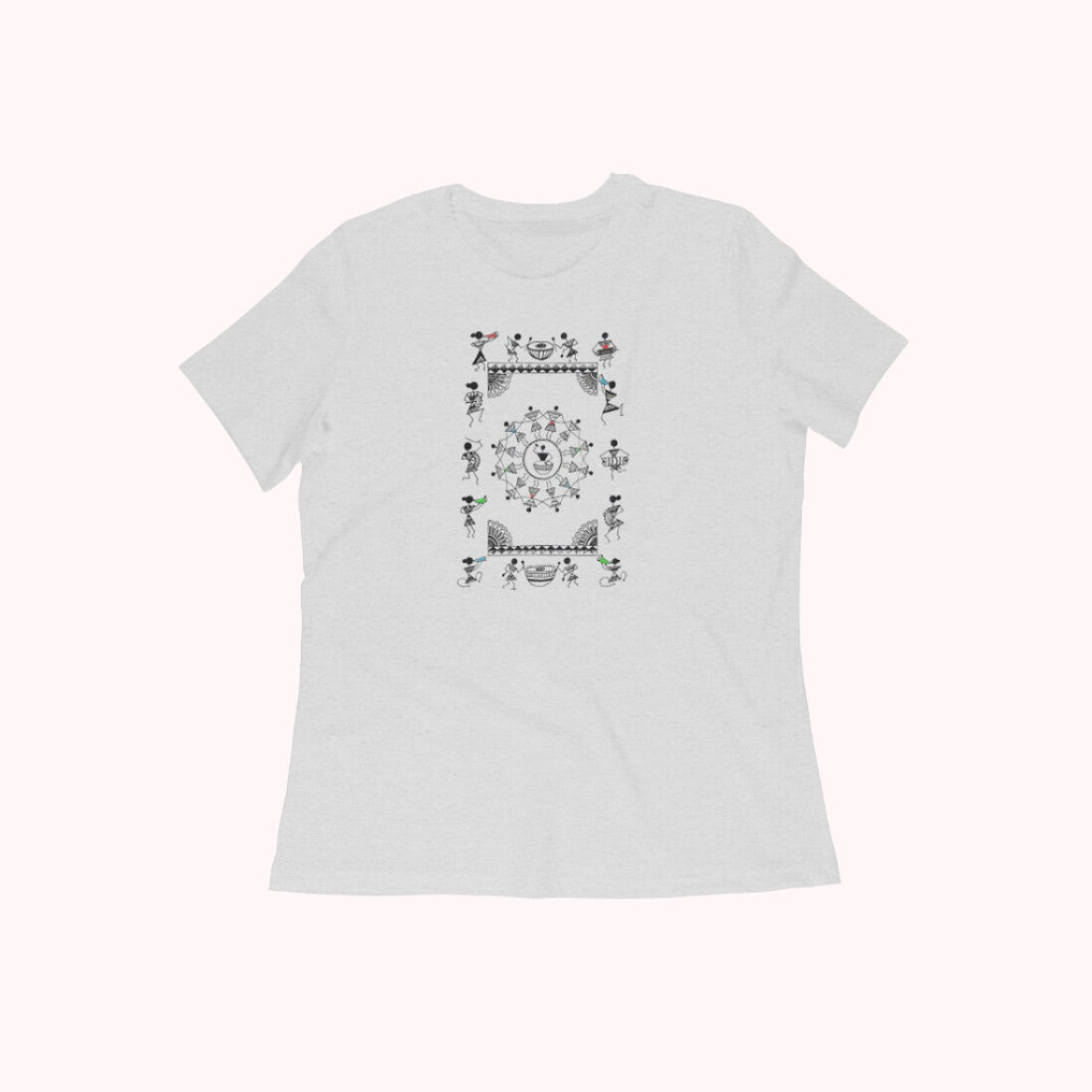 Trending Warli Art D10: Concert: Women T-shirt