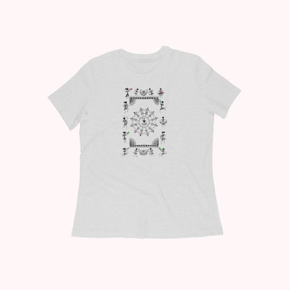 Trending Warli Art D10: Concert: Women T-shirt