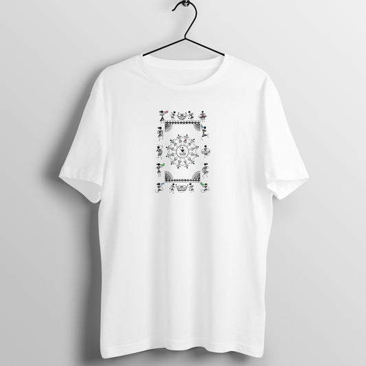 Trending Warli Art D10: Concert: Unisex T-shirt