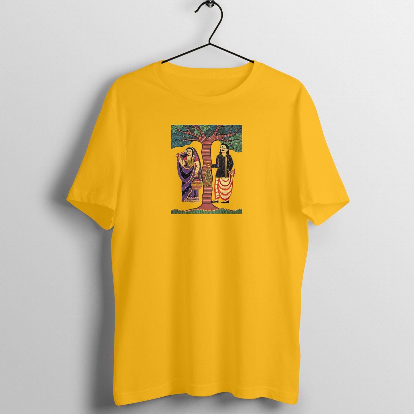 Trending Bengal Art D7: Patachitra: Unisex T-Shirt
