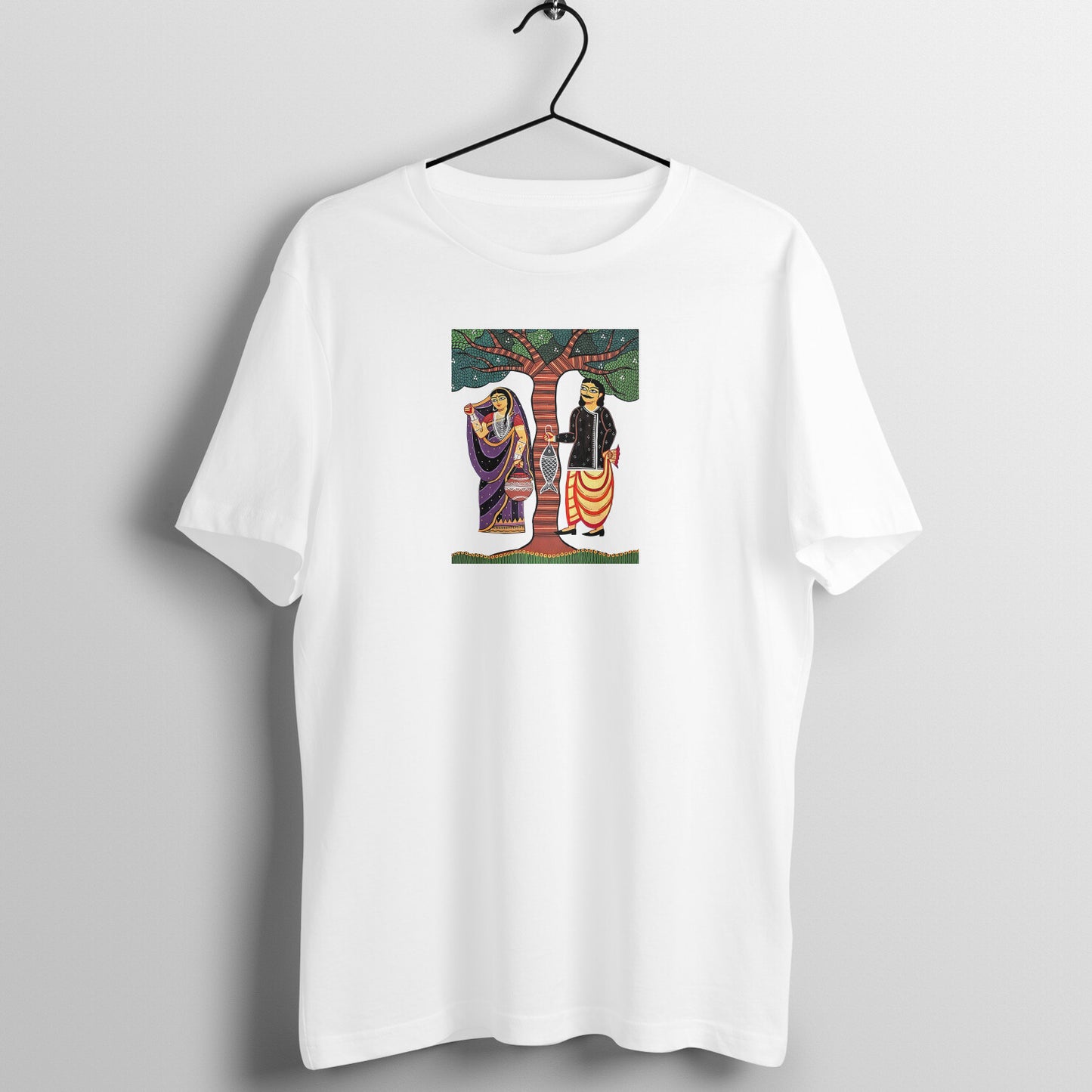 Trending Bengal Art D7: Patachitra: Unisex T-Shirt