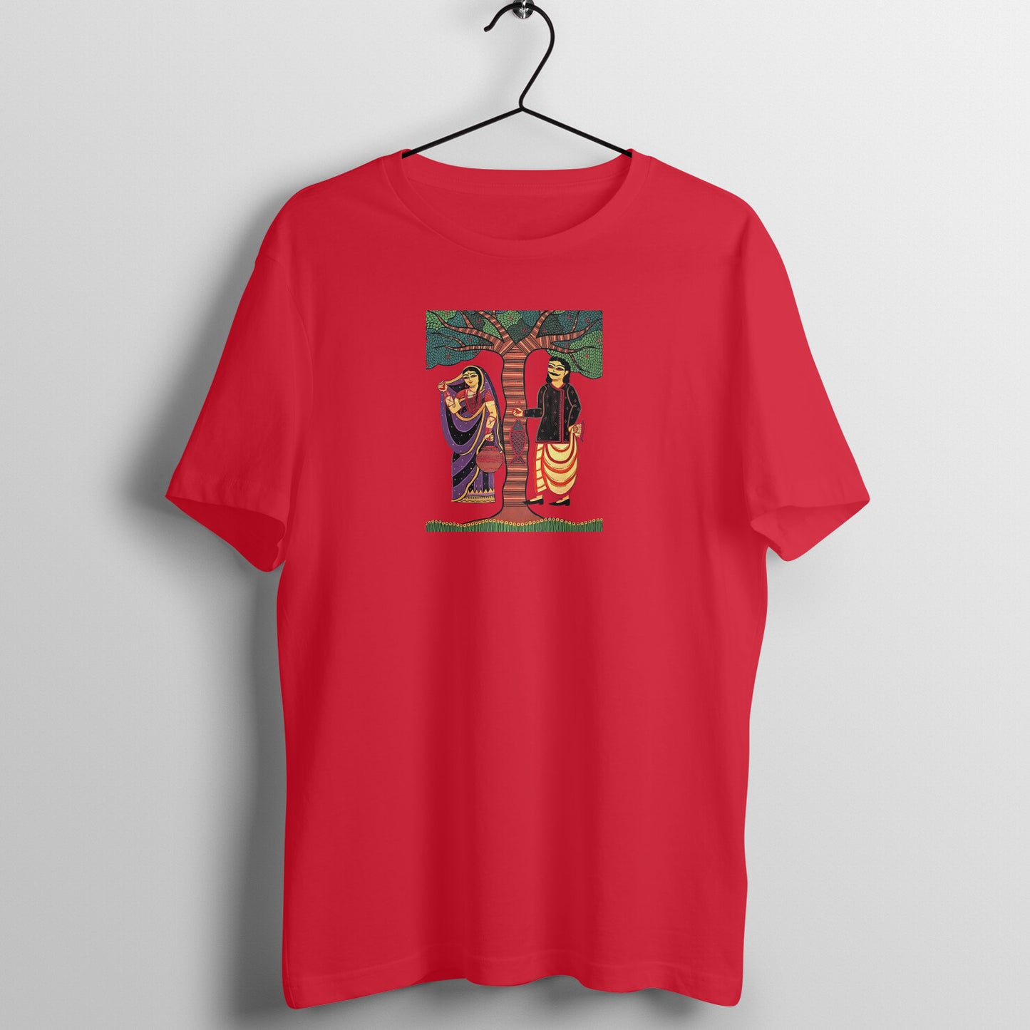 Trending Bengal Art D7: Patachitra: Unisex T-Shirt