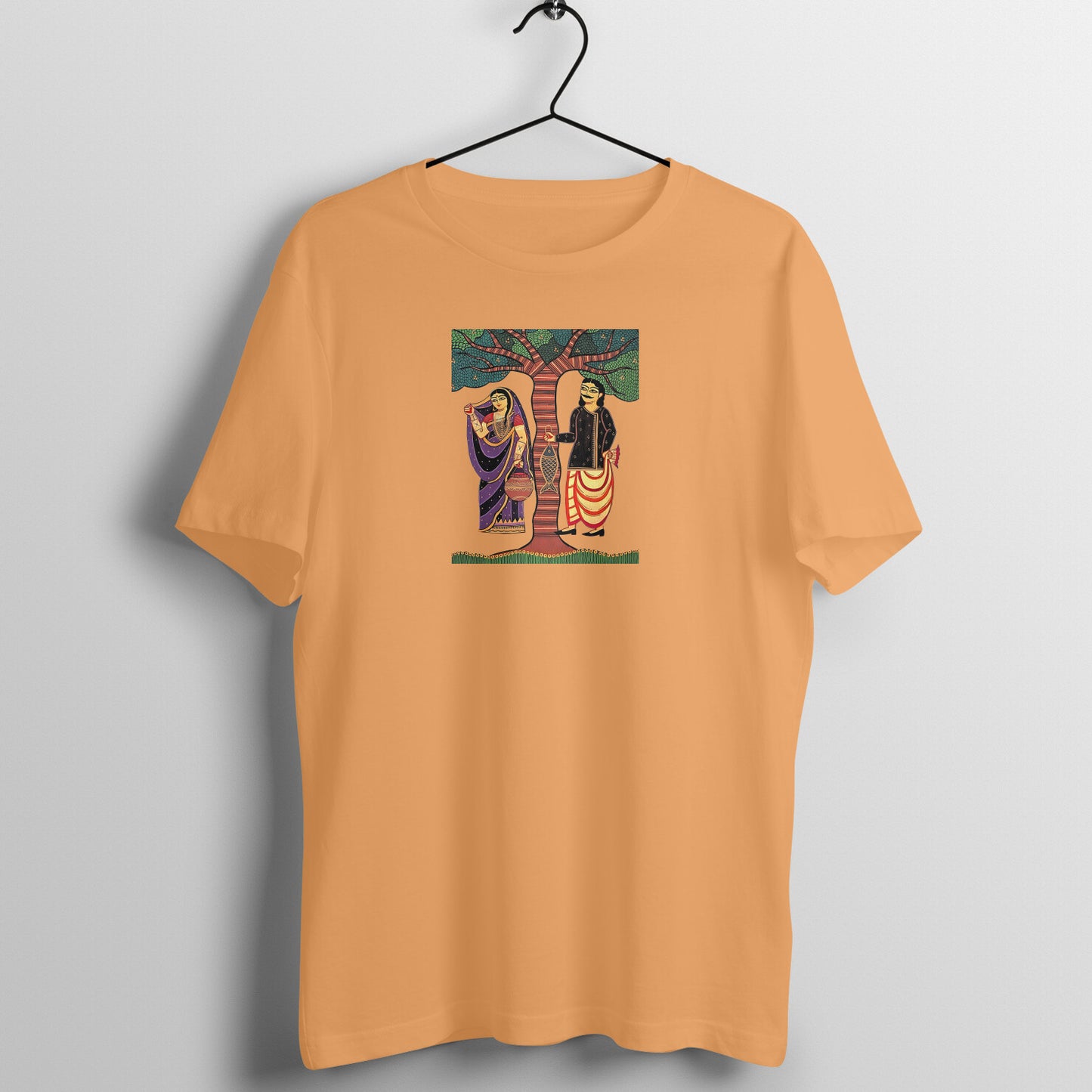 Trending Bengal Art D7: Patachitra: Unisex T-Shirt