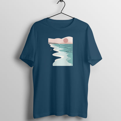 Trending Art D21: Seashore: Unisex T-shirt