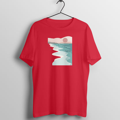 Trending Art D21: Seashore: Unisex T-shirt