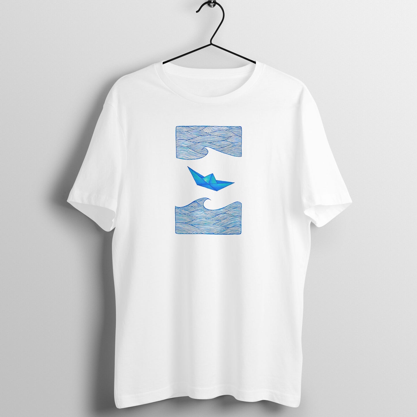 Trending Art D27: Boat: Unisex T-shirt