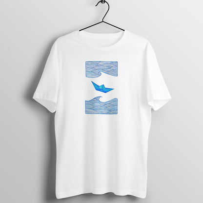 Trending Art D27: Boat: Unisex T-shirt