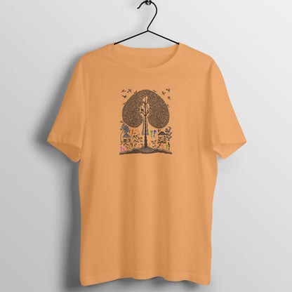 Trending Warli Art D14: The Tree: Unisex T-shirt