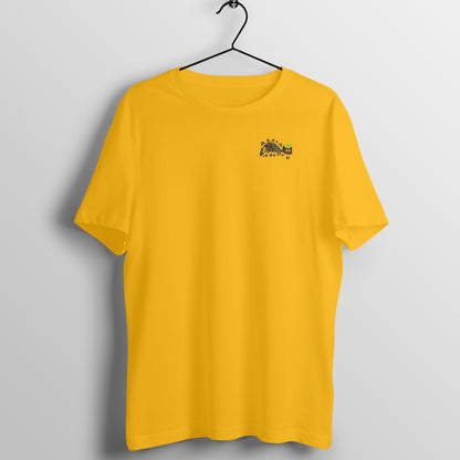 Bengal Art Minimal D4: BirdOnCat: Unisex T-Shirt