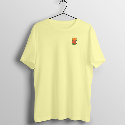 Gond Painting Minimal D5: Ganesha: Unisex T-shirt