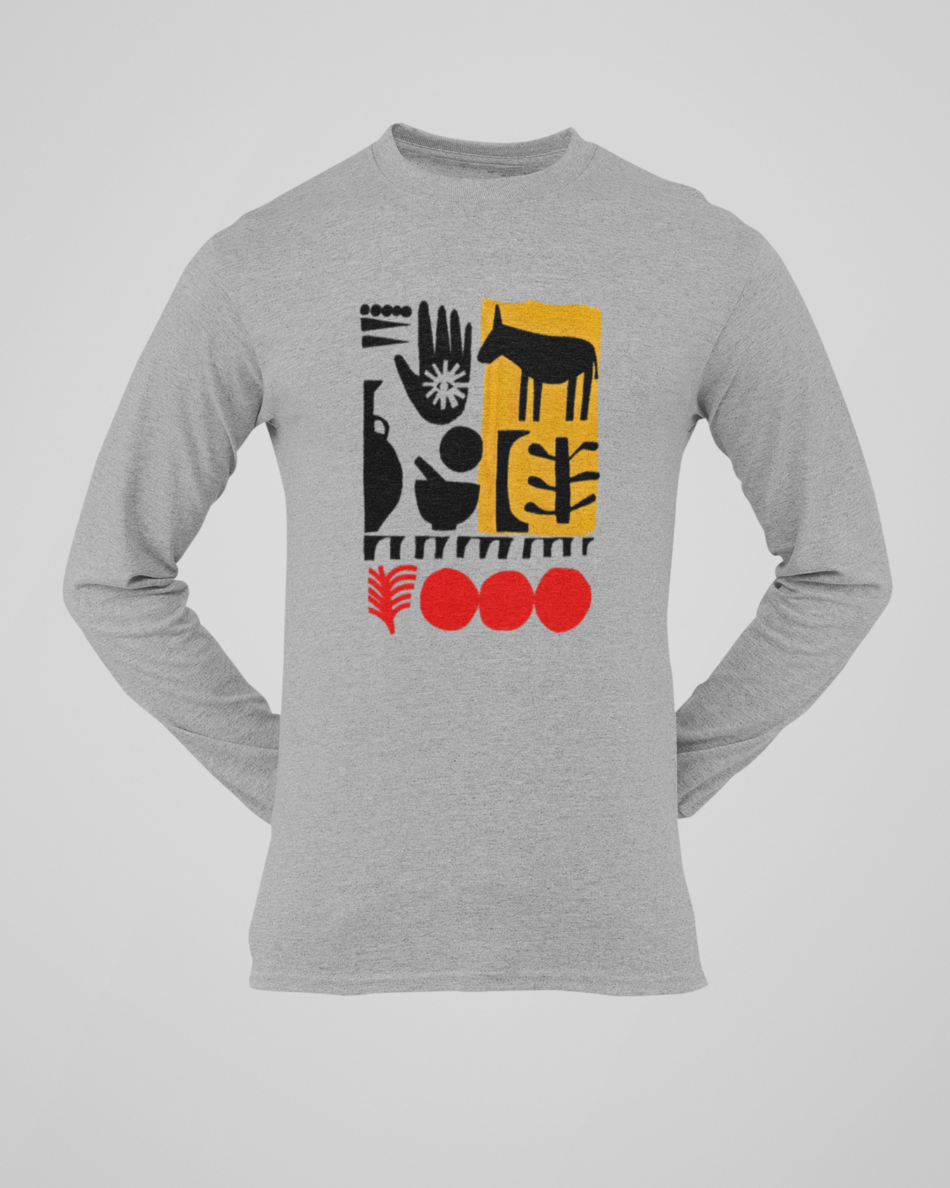 Trending Art D29: Healing: Round Long Sleeves