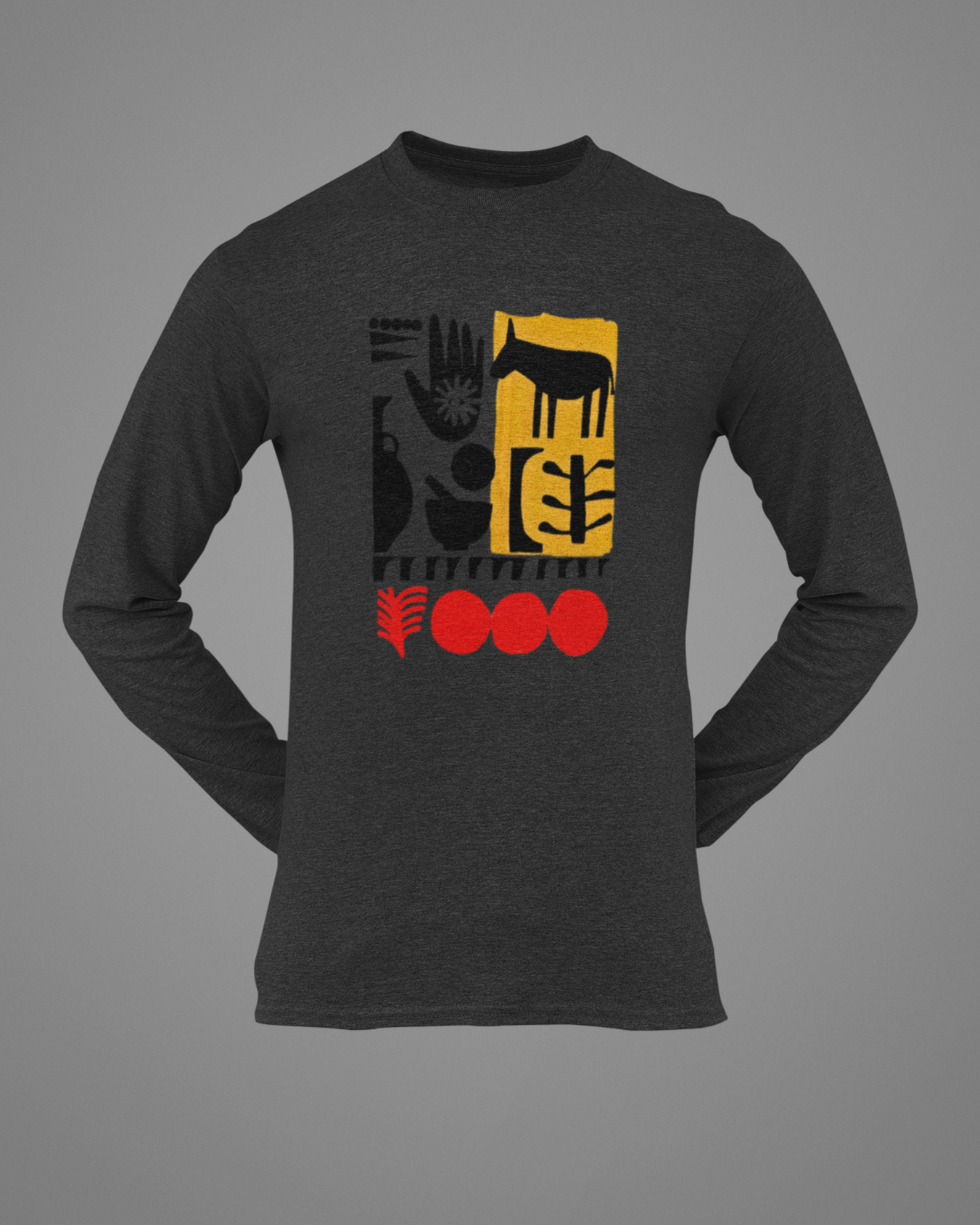 Trending Art D29: Healing: Round Long Sleeves