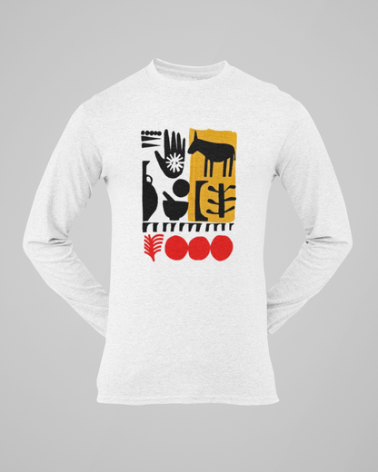 Trending Art D29: Healing: Round Long Sleeves