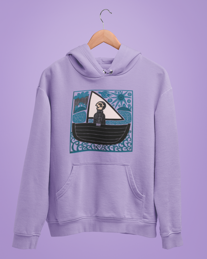 Hoodies: Trending Art Boat: Unisex