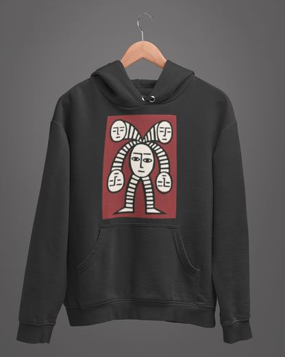 Hoodies: Trending Art Five face: Unisex