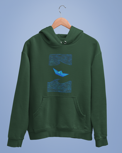 Hoodies: Trending Art D27: Boat: Unisex