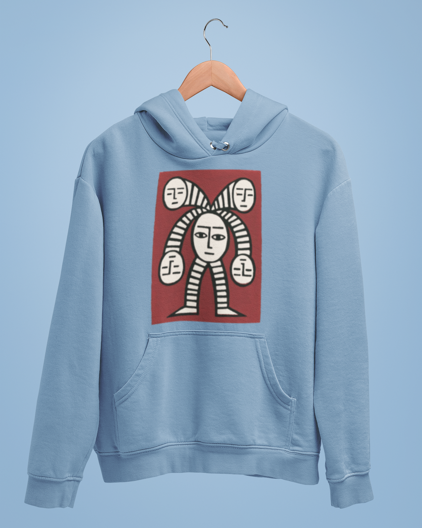 Hoodies: Trending Art Five face: Unisex