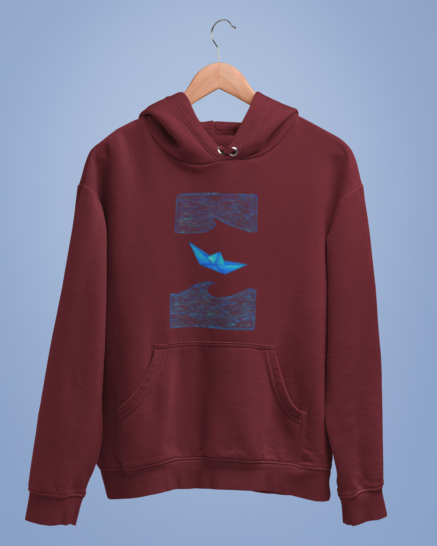 Hoodies: Trending Art D27: Boat: Unisex