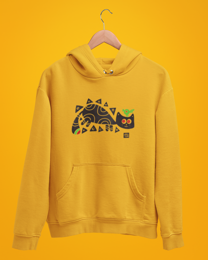 Hoodies: Bengal Art D2: BirdOnCat: Unisex