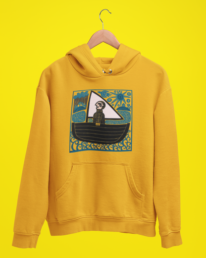 Hoodies: Trending Art Boat: Unisex