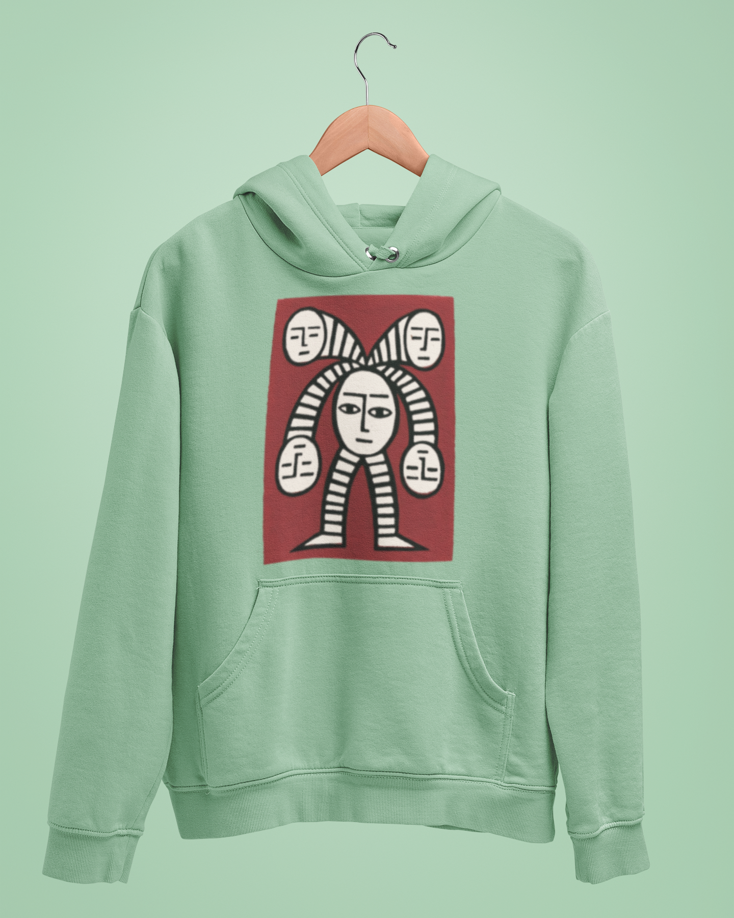 Hoodies: Trending Art Five face: Unisex