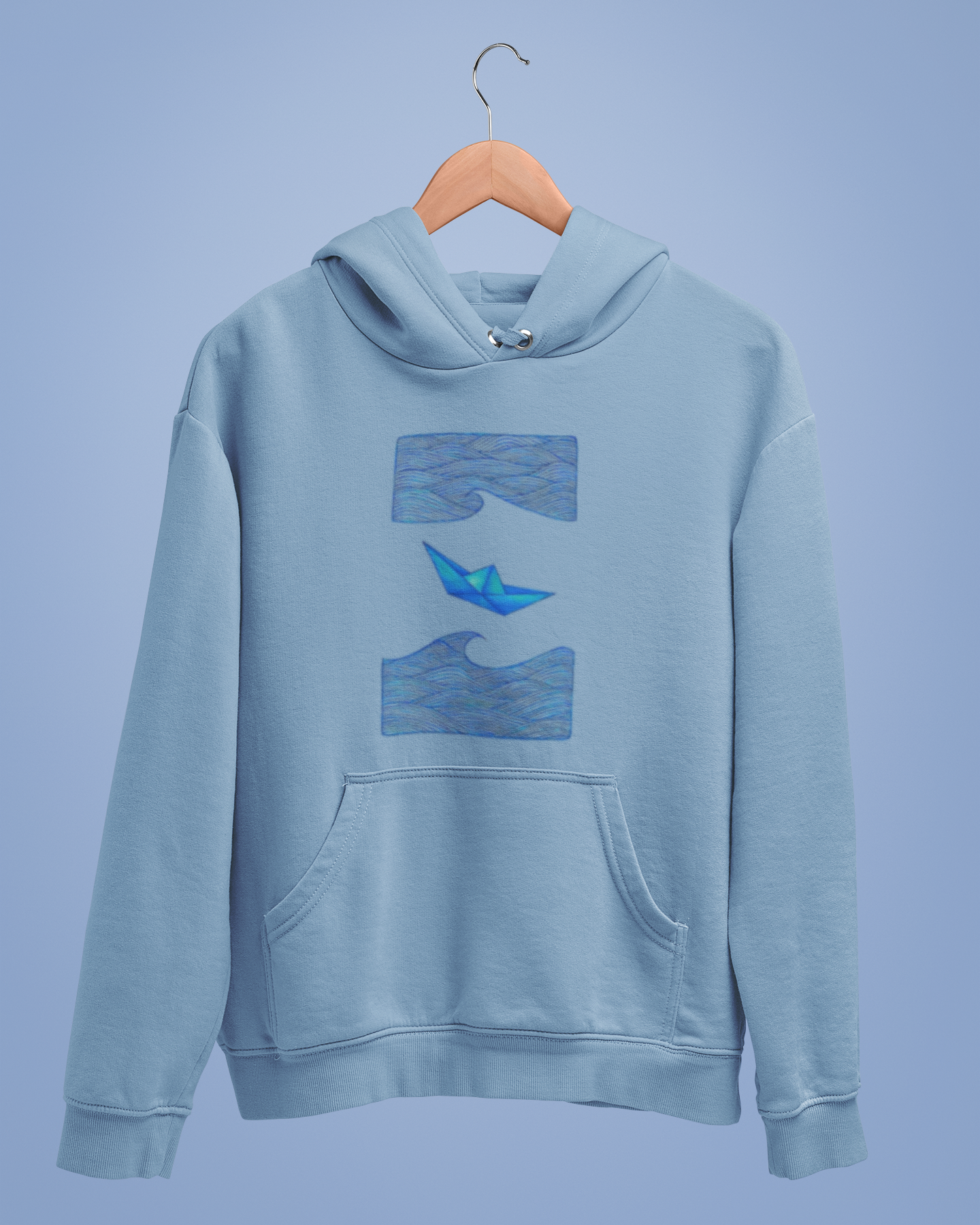 Hoodies: Trending Art D27: Boat: Unisex