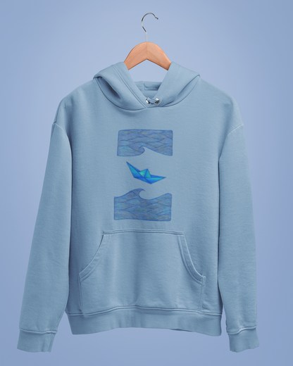 Hoodies: Trending Art D27: Boat: Unisex