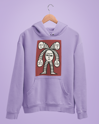 Hoodies: Trending Art Five face: Unisex