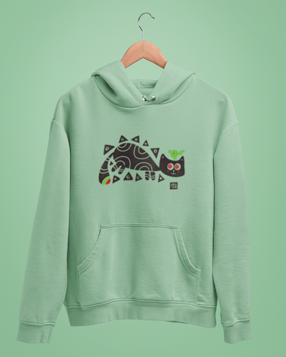 Hoodies: Bengal Art D2: BirdOnCat: Unisex