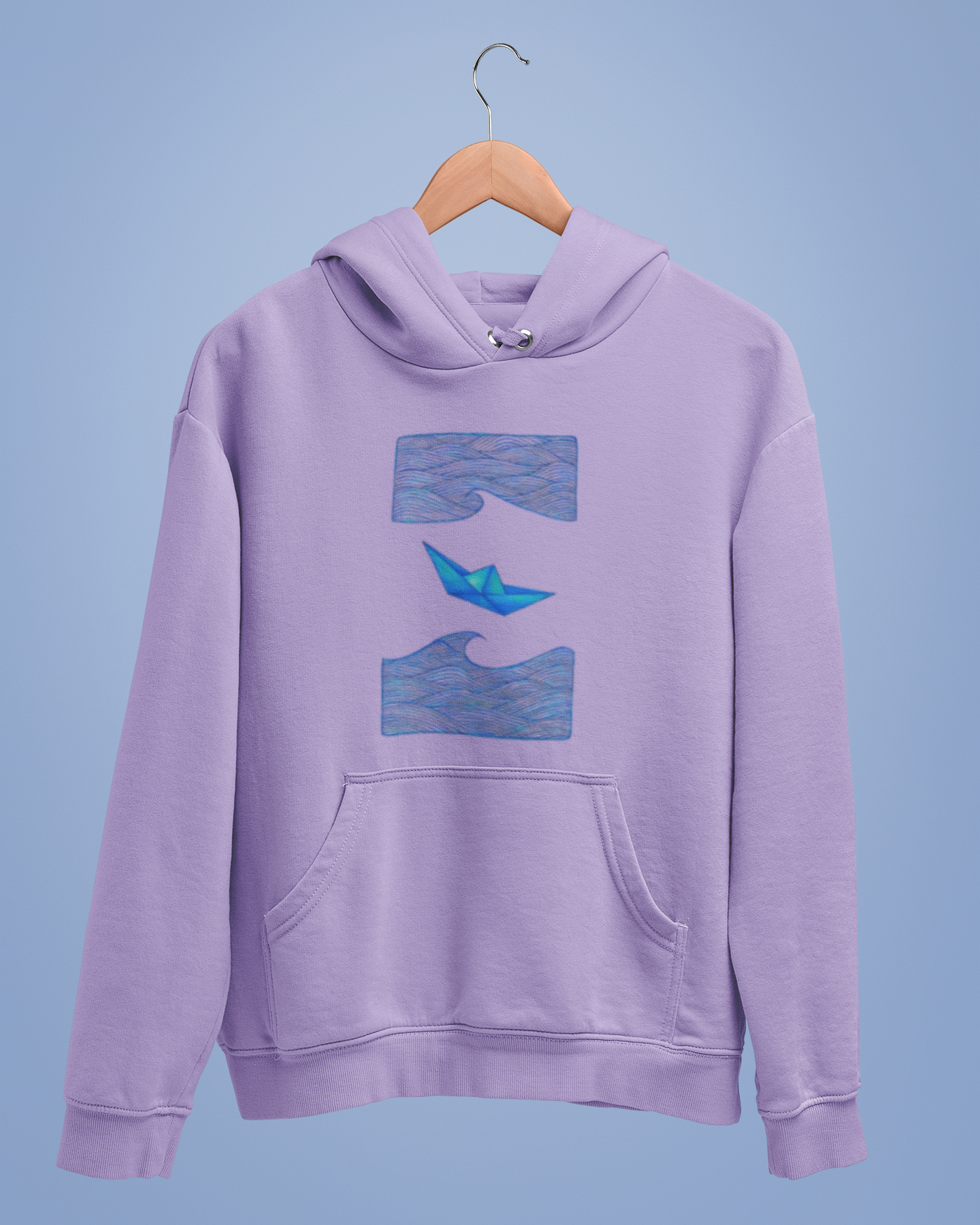 Hoodies: Trending Art D27: Boat: Unisex