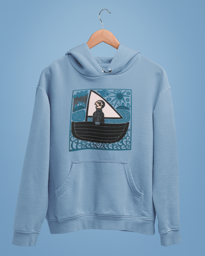 Hoodies: Trending Art Boat: Unisex
