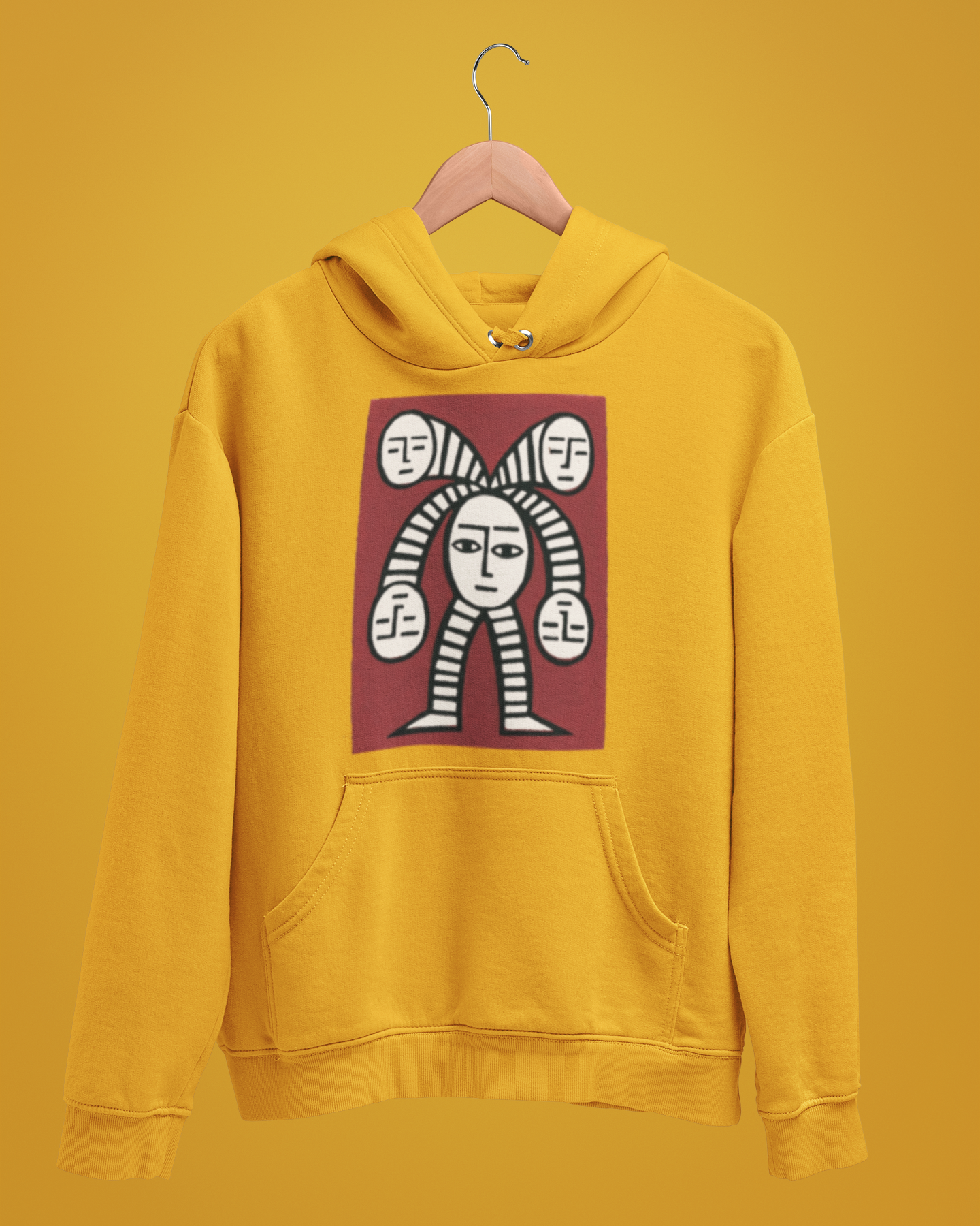 Hoodies: Trending Art Five face: Unisex