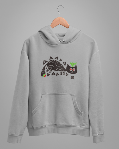 Hoodies: Bengal Art D2: BirdOnCat: Unisex