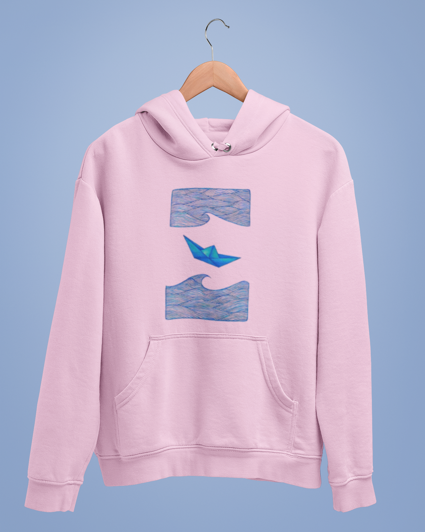 Hoodies: Trending Art D27: Boat: Unisex