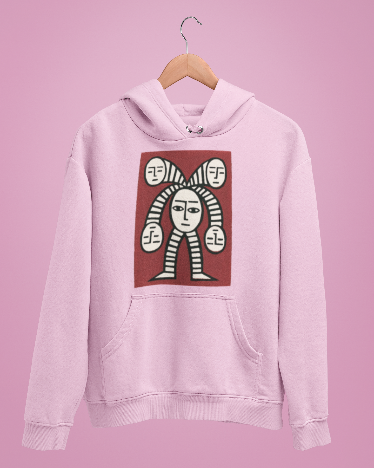 Hoodies: Trending Art Five face: Unisex