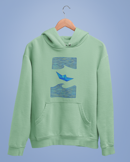Hoodies: Trending Art D27: Boat: Unisex