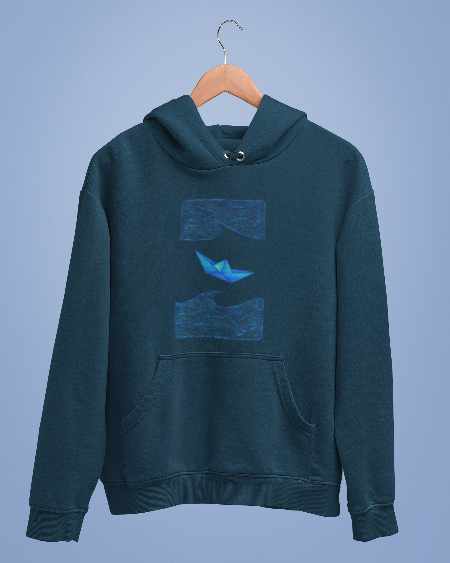 Hoodies: Trending Art D27: Boat: Unisex