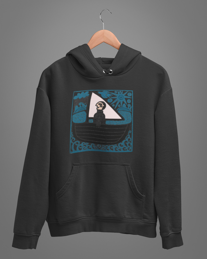 Hoodies: Trending Art Boat: Unisex