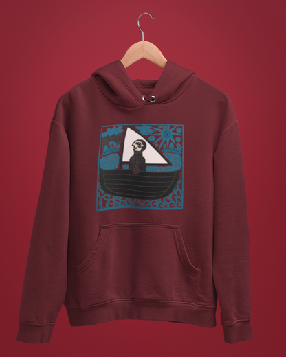 Hoodies: Trending Art Boat: Unisex