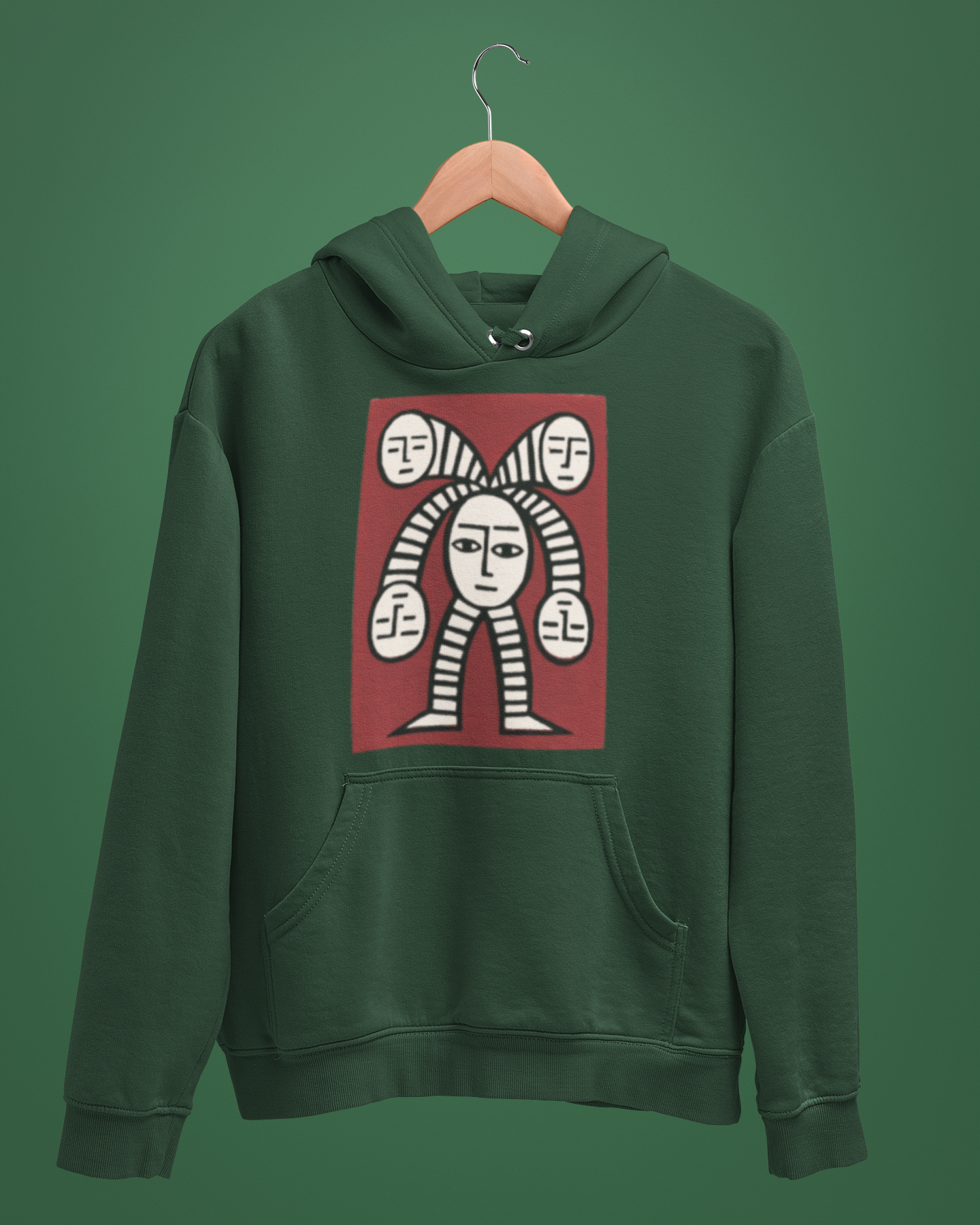 Hoodies: Trending Art Five face: Unisex