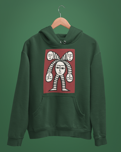 Hoodies: Trending Art Five face: Unisex