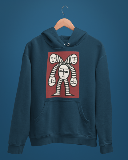 Hoodies: Trending Art Five face: Unisex