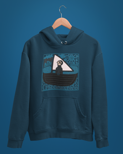 Hoodies: Trending Art Boat: Unisex