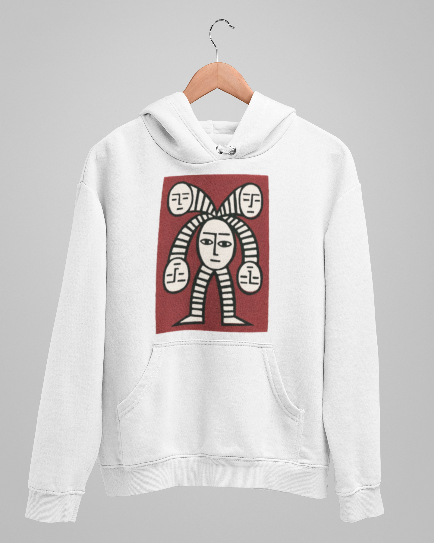 Hoodies: Trending Art Five face: Unisex